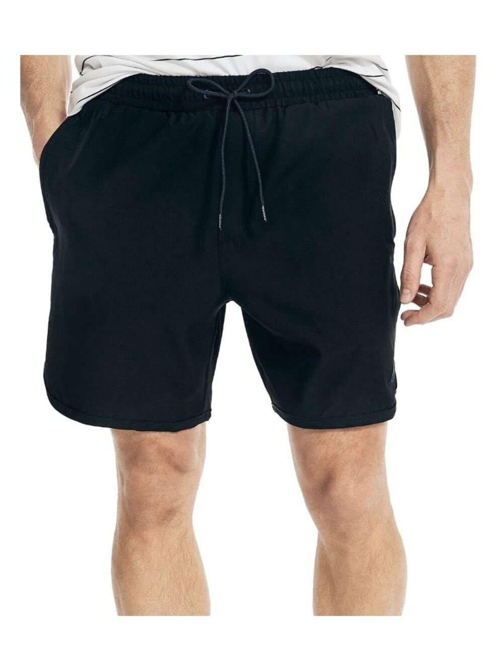 Nautica Men's XL Black  Swim Trunk Lined